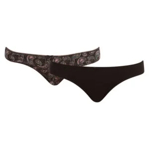 2PACK dámské kalhotky Molvy vícebarevné (MD-842-KEB) XL