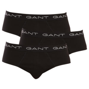 3PACK pánské slipy Gant černé (900003001-005) L