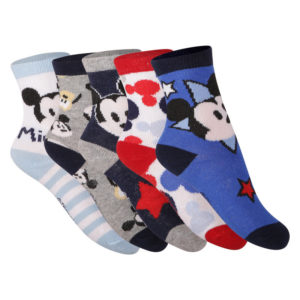 5PACK dětské ponožky Cerdá Mickey vícebarevné (2200007753) 19/20