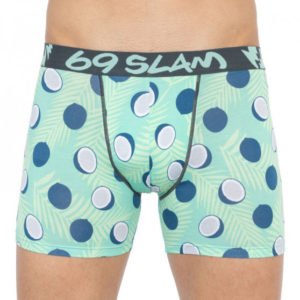 Bez obalu - Pánské boxerky 69SLAM fit bamboo coco blue L