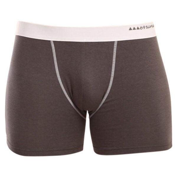 Pánské boxerky 69SLAM fit bamboo plain (MBWPLN-DG) M