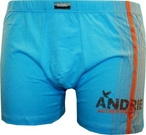 Pánské boxerky Andrie modré (PS 5048 D) M