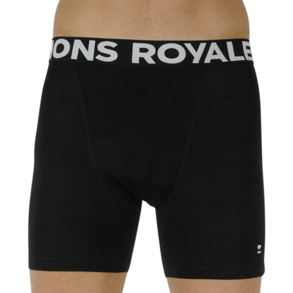 Pánské boxerky Mons Royale merino černé (100088-1169-001) XXL