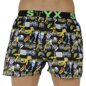 Pánské trenky Styx art sportovní guma párty (B1251) XXL