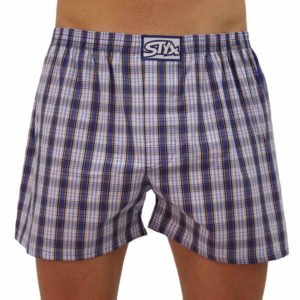 Pánské trenky Styx klasická guma vícebarevné (A102)  L