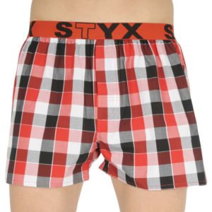 Pánské trenky Styx sportovní guma vícebarevné (B831) XL