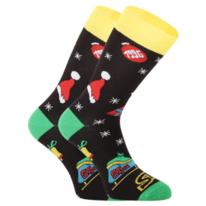 Veselé ponožky Styx vysoké vánoce (H1258) S