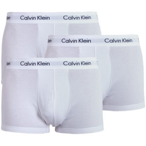 3PACK pánské boxerky Calvin Klein bílé (U2664G-100) S