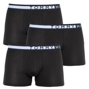 3PACK pánské boxerky Tommy Hilfiger černé (UM0UM01234 0R9) S