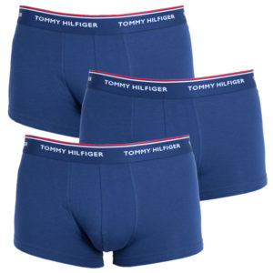3PACK pánské boxerky Tommy Hilfiger tmavě modré (1U87903841 409) L
