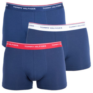3PACK pánské boxerky Tommy Hilfiger tmavě modré (1U87903842 904) S