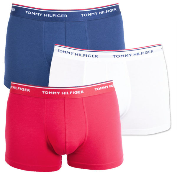 3PACK pánské boxerky Tommy Hilfiger vícebarevné (1U87903842 611) S