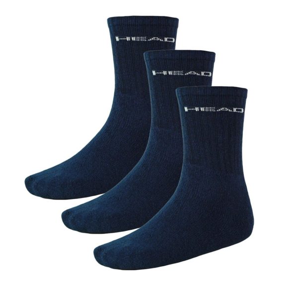 3PACK ponožky HEAD navy (751004001 321) S