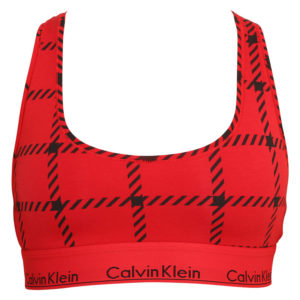 Dámská podprsenka Calvin Klein červená (QF6701E-VGM) M