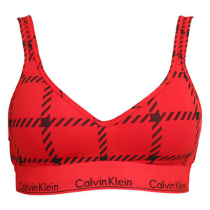 Dámská podprsenka Calvin Klein červená (QF6702E-VGM) M