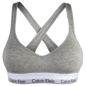 Dámská podprsenka Calvin Klein šedá (QF1654E-020) S