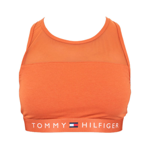 Dámská podprsenka Tommy Hilfiger oranžová (UW0UW00012 887) XS