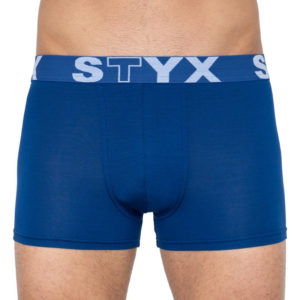 Pánské boxerky Styx sportovní guma tmavě modré (G968) M