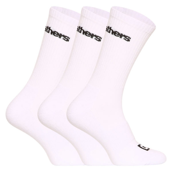 3PACK ponožky Horsefeathers bílé (AA1077B) S