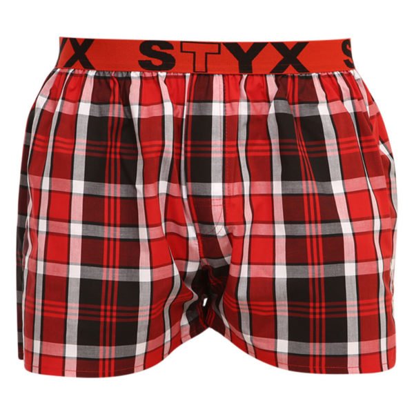 Pánské trenky Styx sportovní guma vícebarevné (B914) XXL