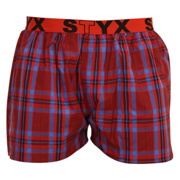 Pánské trenky Styx sportovní guma vícebarevné (B916) XXL