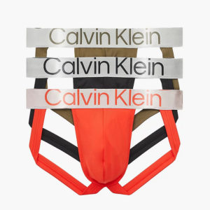 3PACK pánské jocksy Calvin Klein vícebarevné (NB3152A-13B) XXL