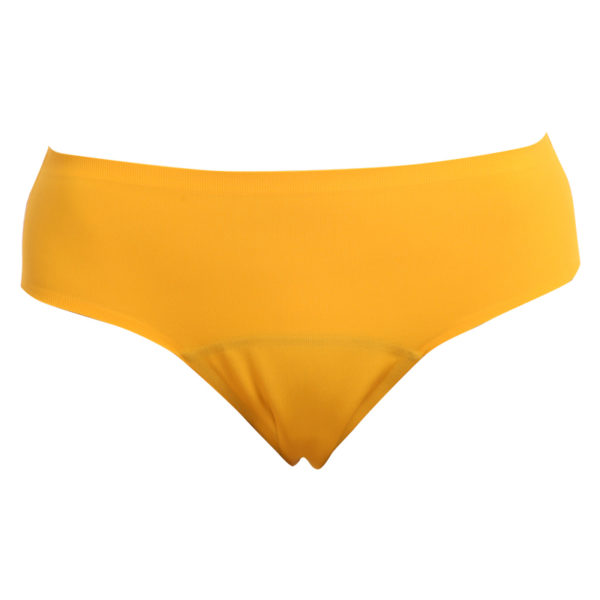 Dámské kalhotky Bodylok menstruační bambusové žlutá (BD2225) S