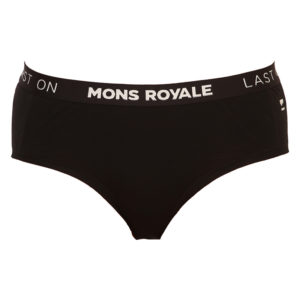 Dámské kalhotky Mons Royale merino černé (100043-1169-001) S
