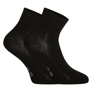 Ponožky Gino bambusové černé (82004) L