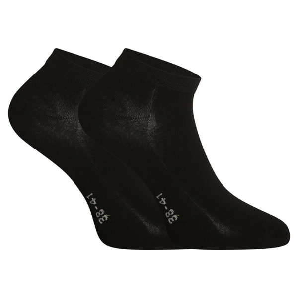 Ponožky Gino bambusové černé (82005) M