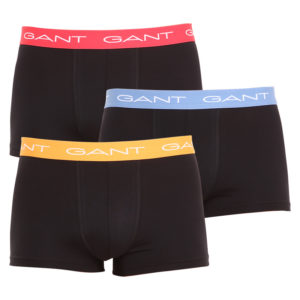 3PACK pánské boxerky Gant černé (902213003-005) M