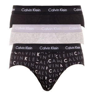 3PACK pánské slipy Calvin Klein vícebarevné (U2661G-YKS) S