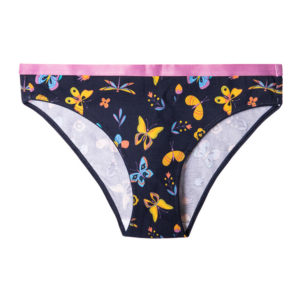 Veselé dámské kalhotky Dedoles Motýli (GMFB127) XL