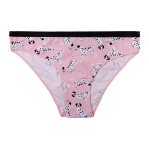 Veselé dámské kalhotky Dedoles Růžoví dalmatini (GMFB146) S
