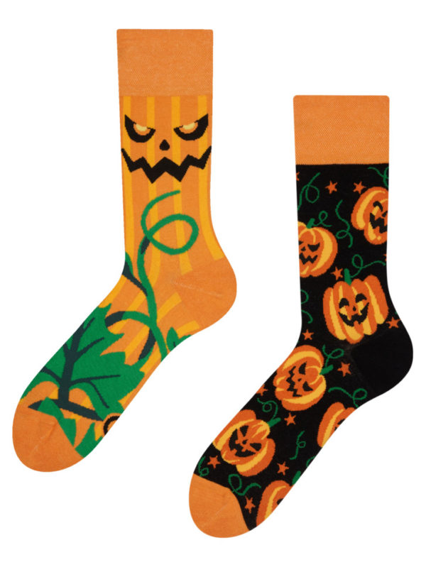 Veselé ponožky Dedoles Halloweenská dýně (GMRS223) L