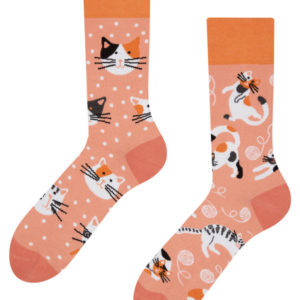 Veselé ponožky Dedoles Hravé kočky (GMRS216) L