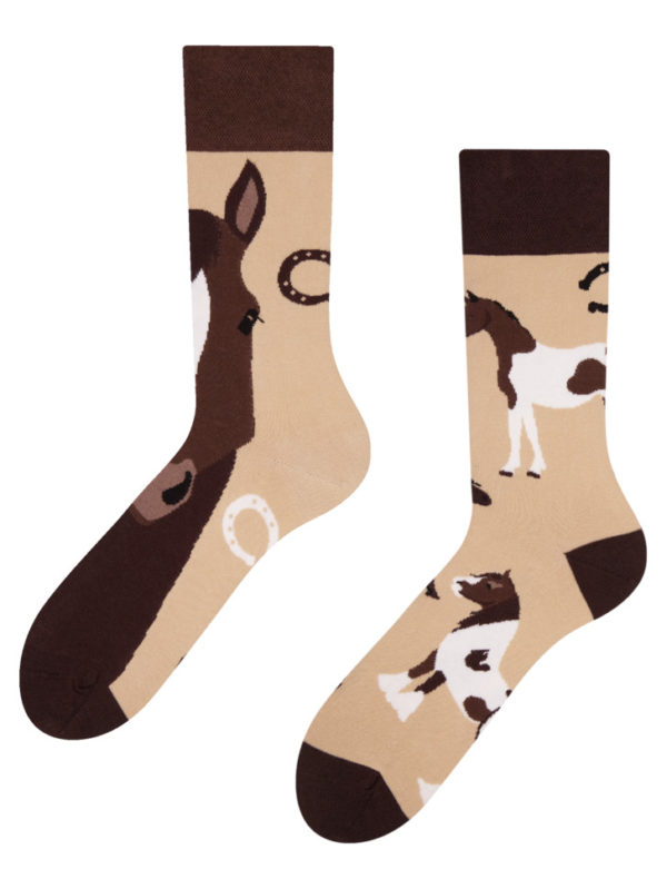 Veselé ponožky Dedoles Koně (GMRS230) M