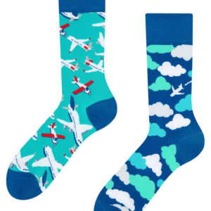 Veselé ponožky Dedoles Letadla a oblaka (GMRS159) M