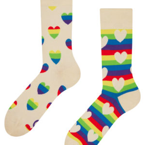 Veselé ponožky Dedoles Pruhovaná láska (D-U-SC-RS-C-C-1568) M