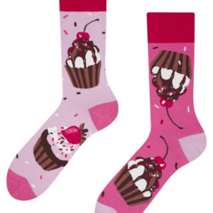 Veselé ponožky Dedoles Růžové koláčky (GMRS250) S