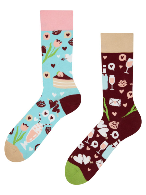 Veselé ponožky Dedoles Sladké rande (D-U-SC-RS-C-C-1453) L