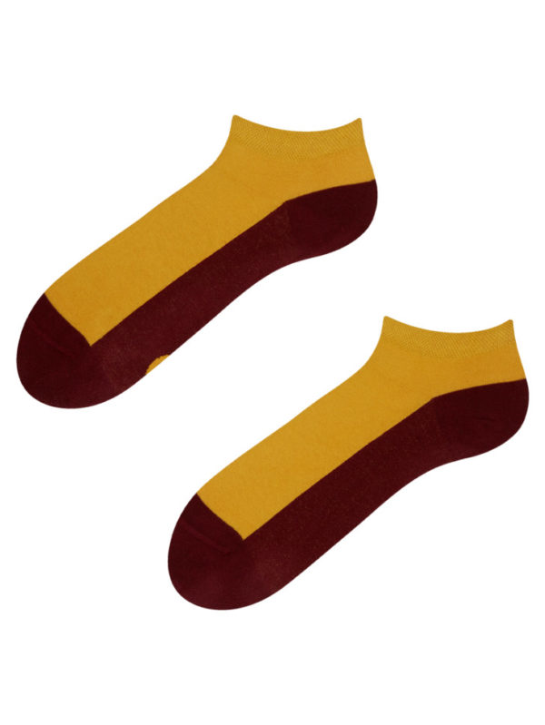 Veselé ponožky Dedoles Stopa žluté (D-U-SC-LS-B-C-1253) S