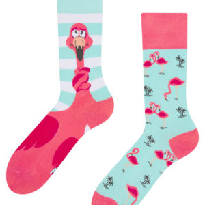 Veselé ponožky Dedoles Zamotaný plameňák (GMRS176) L
