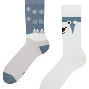 Veselé teplé ponožky Dedoles Polárný medvěd (GMWS001) S