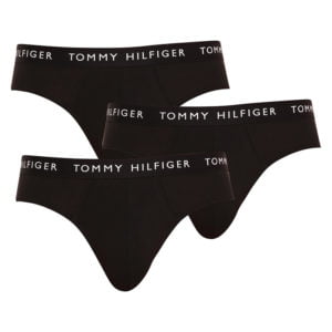 3PACK pánské slipy Tommy Hilfiger černé (UM0UM02206 0TE) S