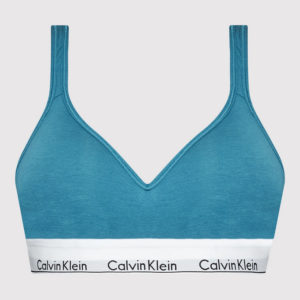 Dámská podprsenka Calvin Klein modrá (QF5490E-CX3) S