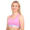 Dámská sportovní podprsenka Puma růžová (604022001 010) XS - Image 2
