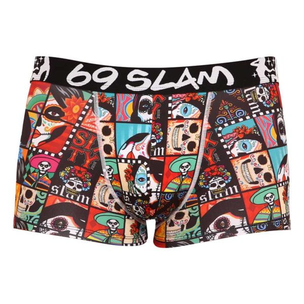 Pánské boxerky 69SLAM hip mexican square (MSYMCQ-PO) M