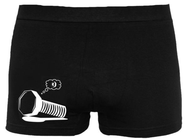 Pánské boxerky Nedeto černé (P01072) L