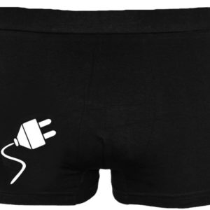Pánské boxerky Nedeto černé (P01073) L